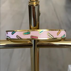 Olive + piper confetti enamel bangle